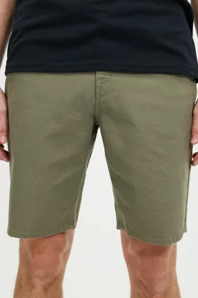 ethnic style creative industry Modown Canvas 5 Pocket Short Army Green Combo