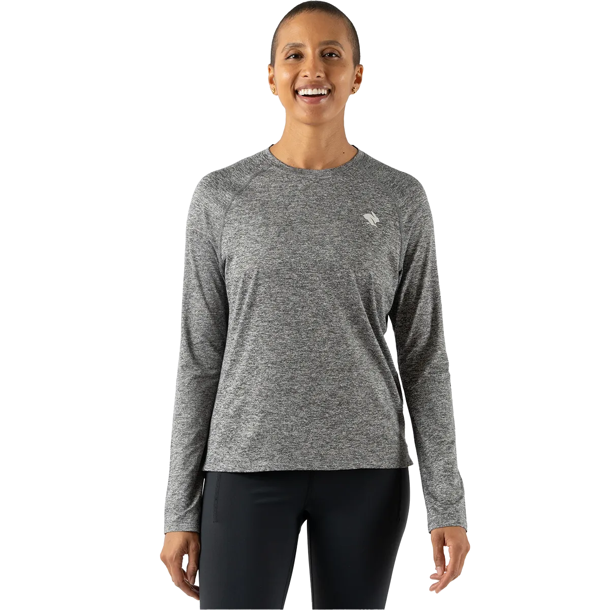 AthleisureCompatible UltraSoft Lining Women's EZ Tee Long Sleeve