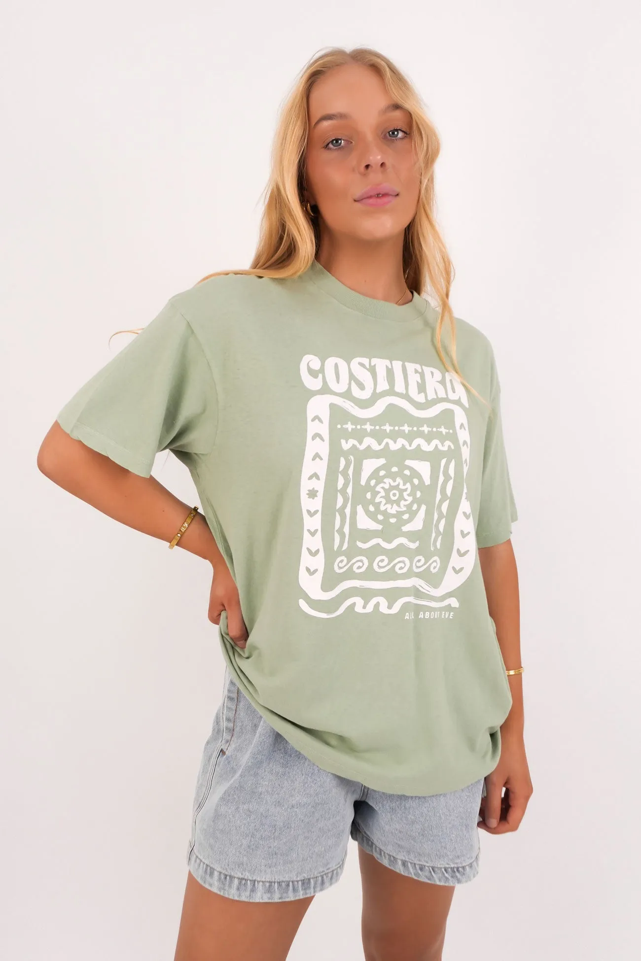 Smart Layer Costiera Relaxed Tee Sage