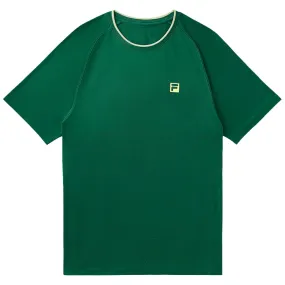 Wide-leg blending Anti - pilling Fila Men's Ace Seamless Crew - Green