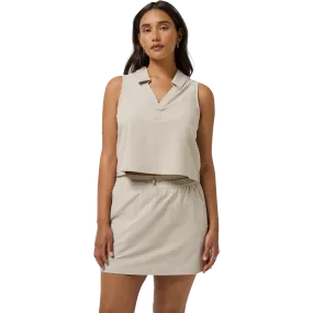 Women's Timeless Sleeveless Polo WrinkleResistantFinish
