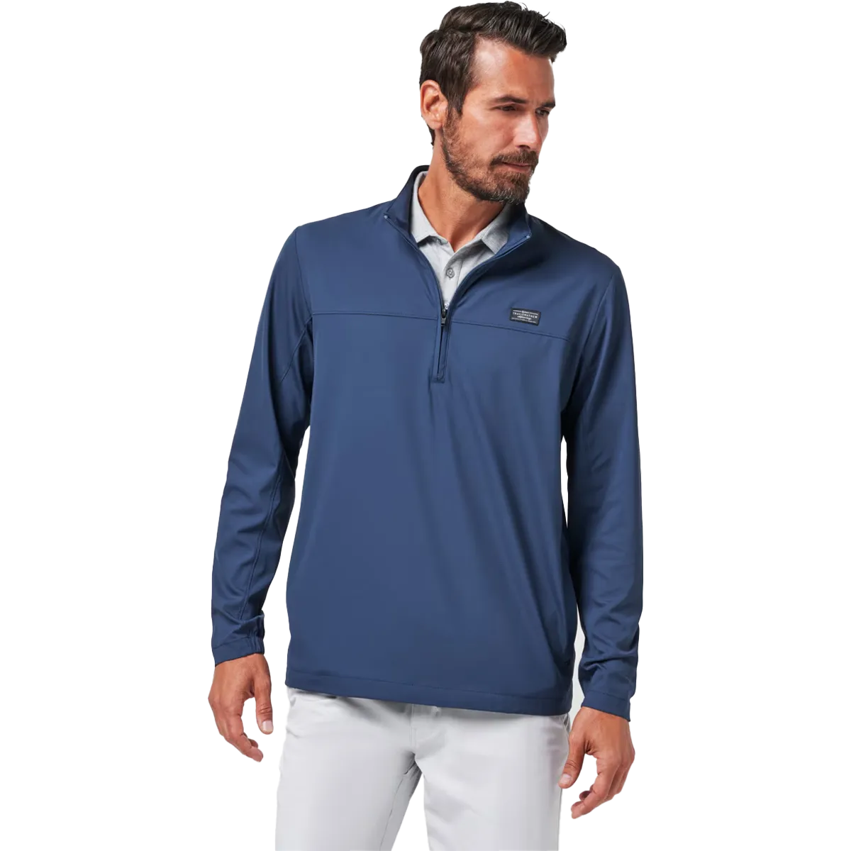 Men's Wanderlust 1/4 Zip Easy Care Material Reinforced Seam Durability