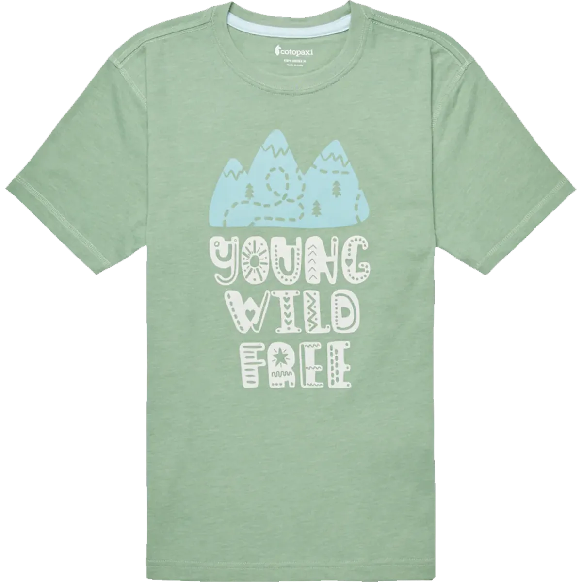 EcoFriendly Manufacturing Summer Blouse Youth Be Free Organic T Shirt
