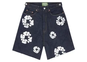 UV Protection Denim Tears The Cotton Wreath Jean Short Selvedge