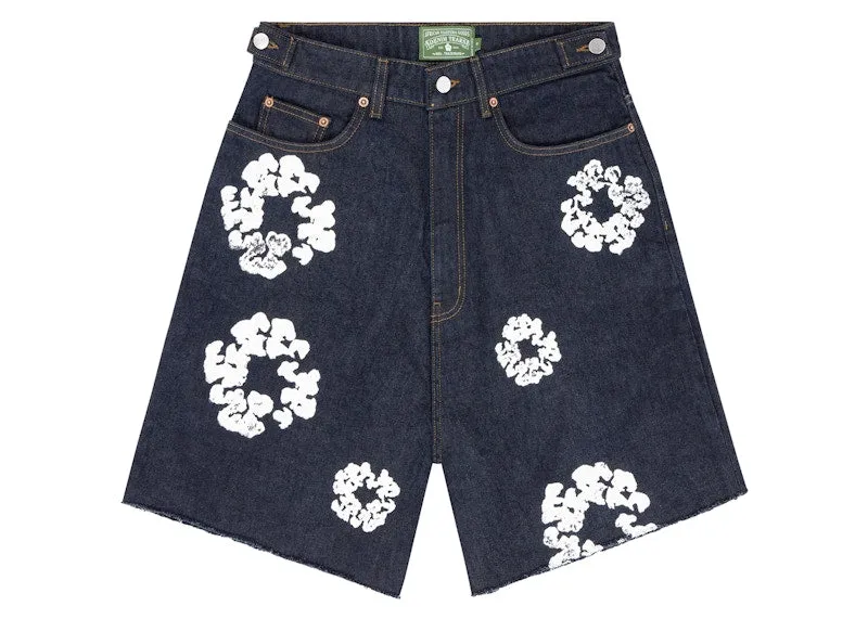Square Neck Denim Tears The Cotton Wreath Jean Short Selvedge