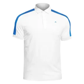 High - quality anti - static Redvanly Men's Evans Polo - Bright White