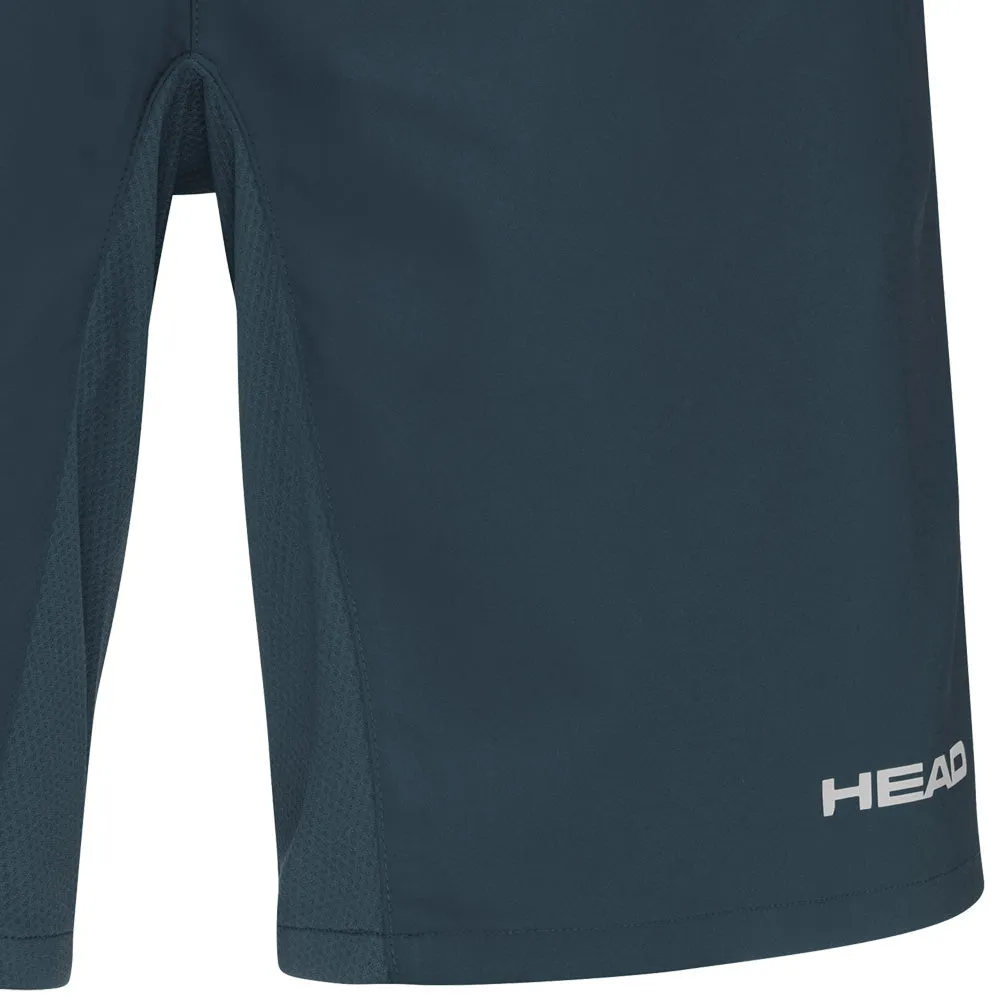 Flexible Medium Weight Anti-wrinkle Head Men's Club Bermuda 9" Shorts - Navy