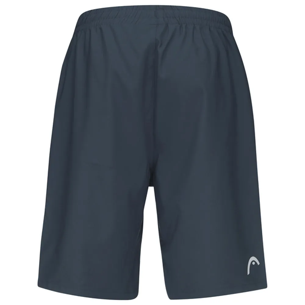 Anti-wrinkle Head Men's Club Bermuda 9" Shorts - Navy Sturdy Build Printed