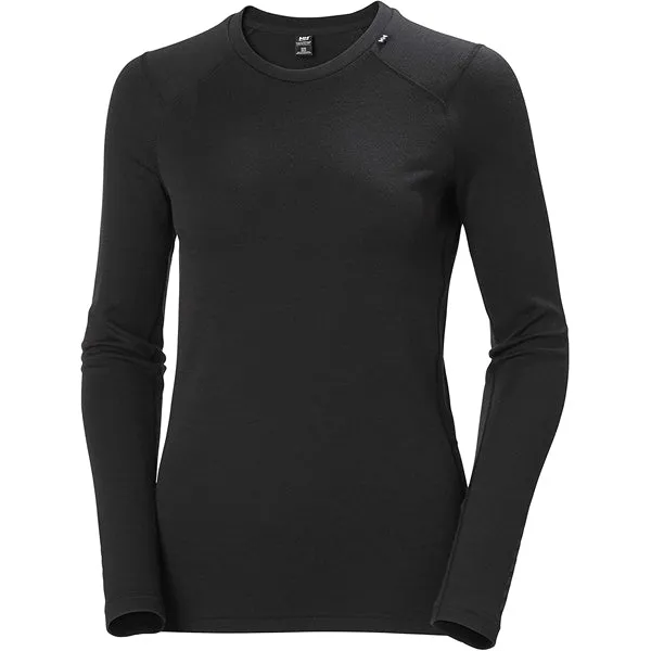 Tagless Collar Durable Reinforced Hem Women's Lifa Merino Midweight Crew