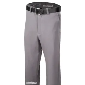 Relaxed Fit Design Office Friendly Smitty Flat Front 4-Way Stretch Heather Grey Pants w/ Expander Waistband