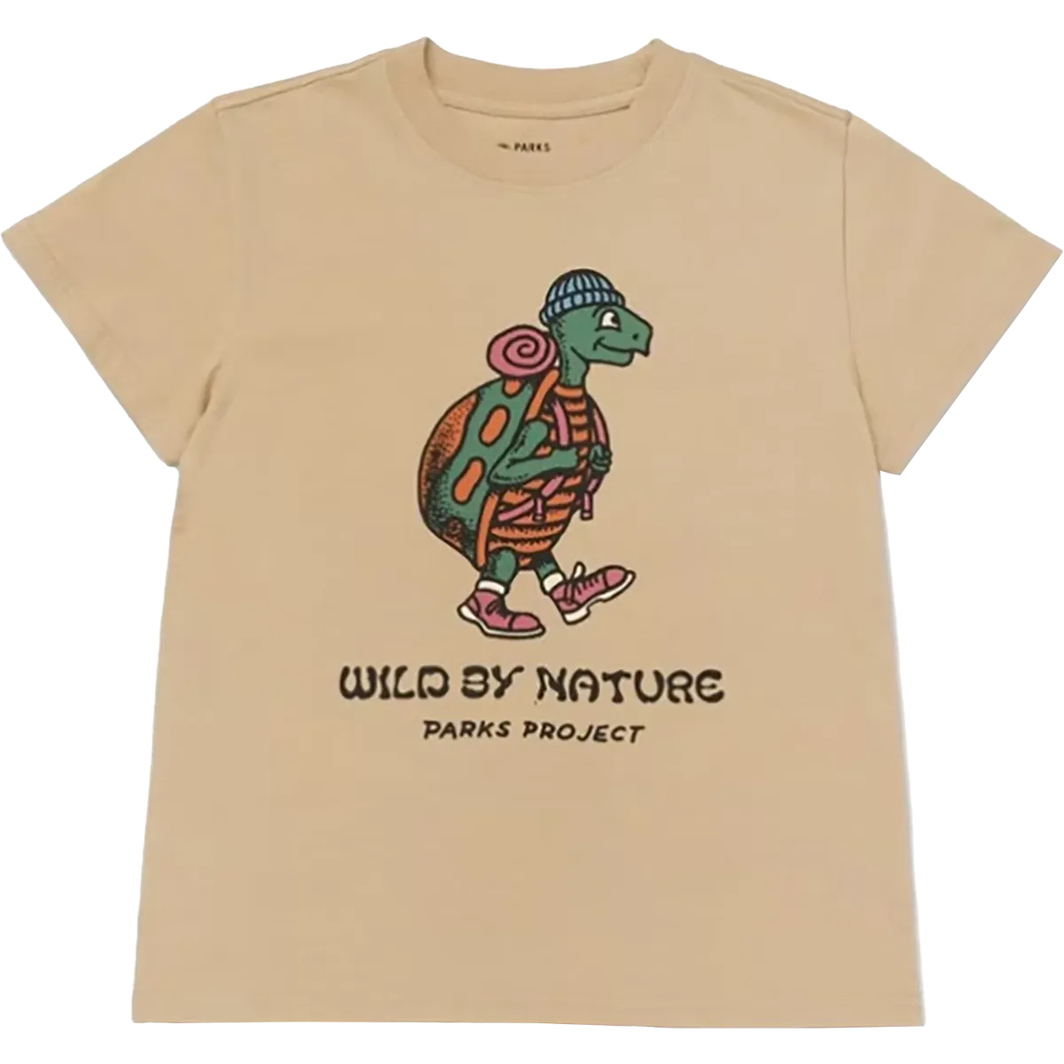 Youth Wild By Nature Tee Scoop Neck Shape