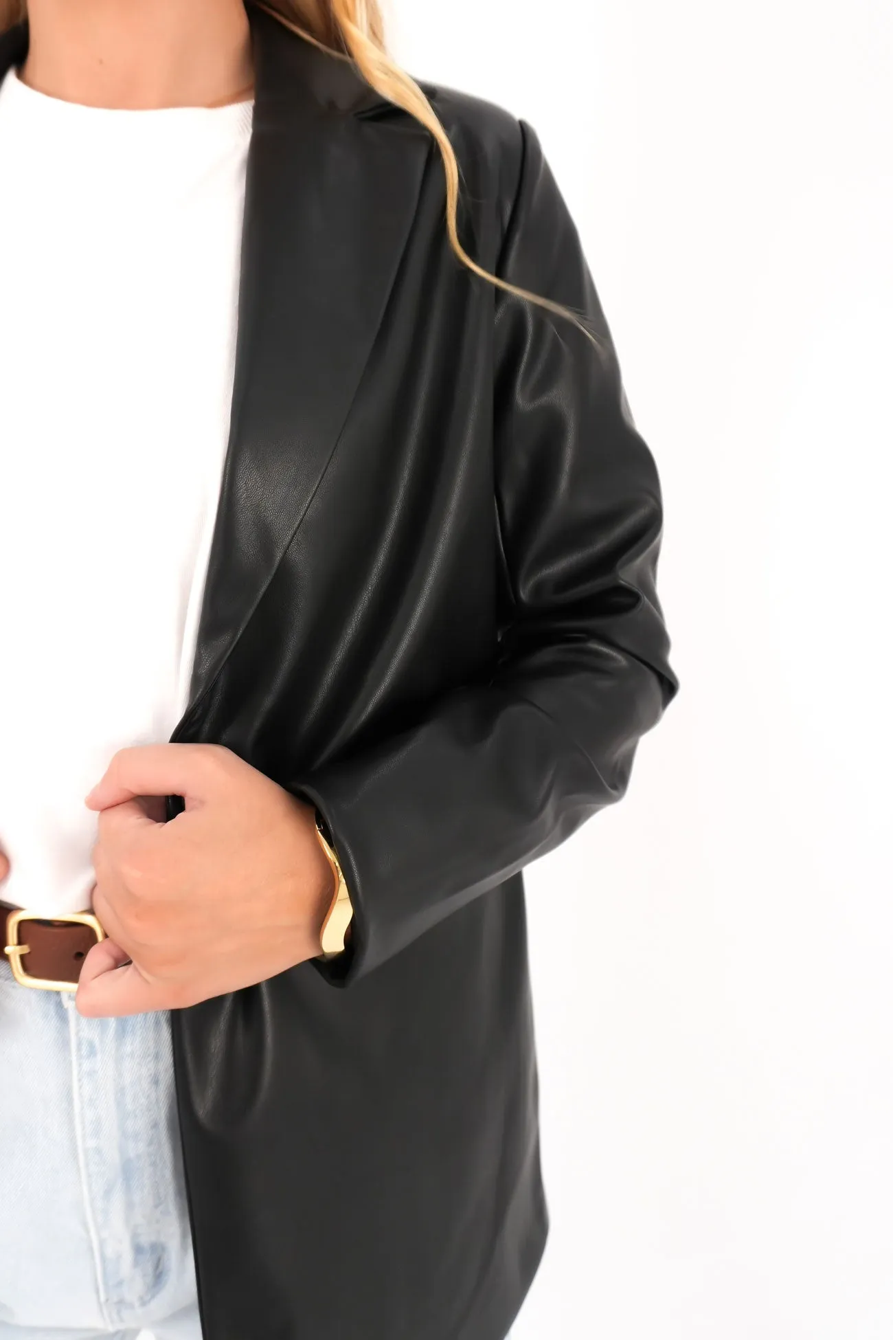 Brooklyn Blazer Black Flame retardant
