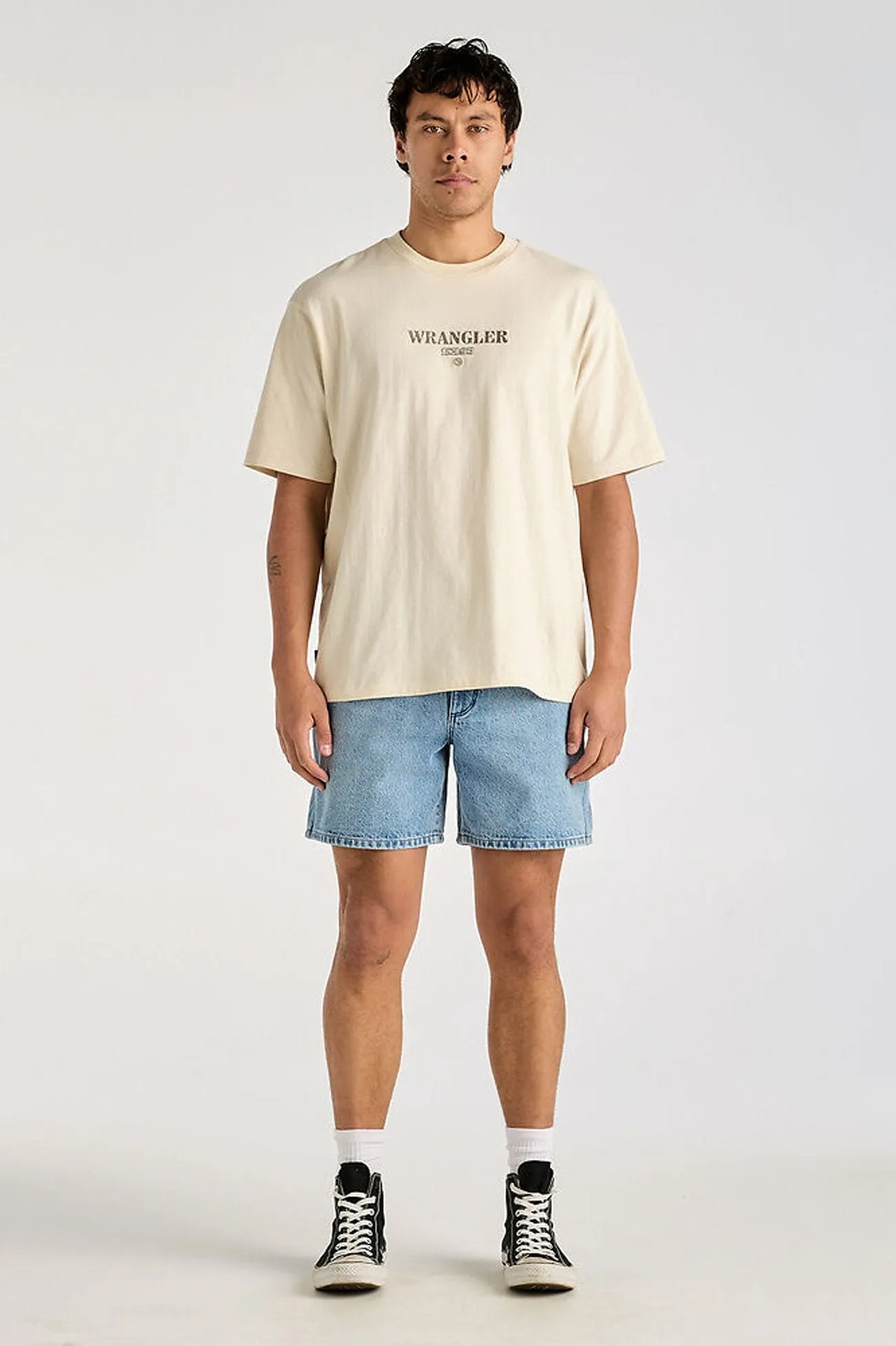 Slacker Short Salt Water Blue Camouflage Pattern