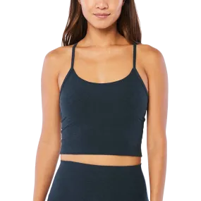 FlexibleCuff UVProtection Coating Women's Spacedye Slim Racerback Cropped Tank