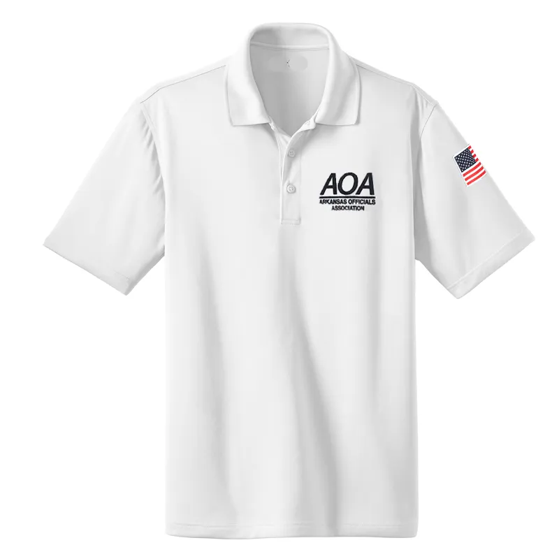 Odorless Binding Tape Layered Look Arkansas AOA Logo Volleyball/Track Shirts