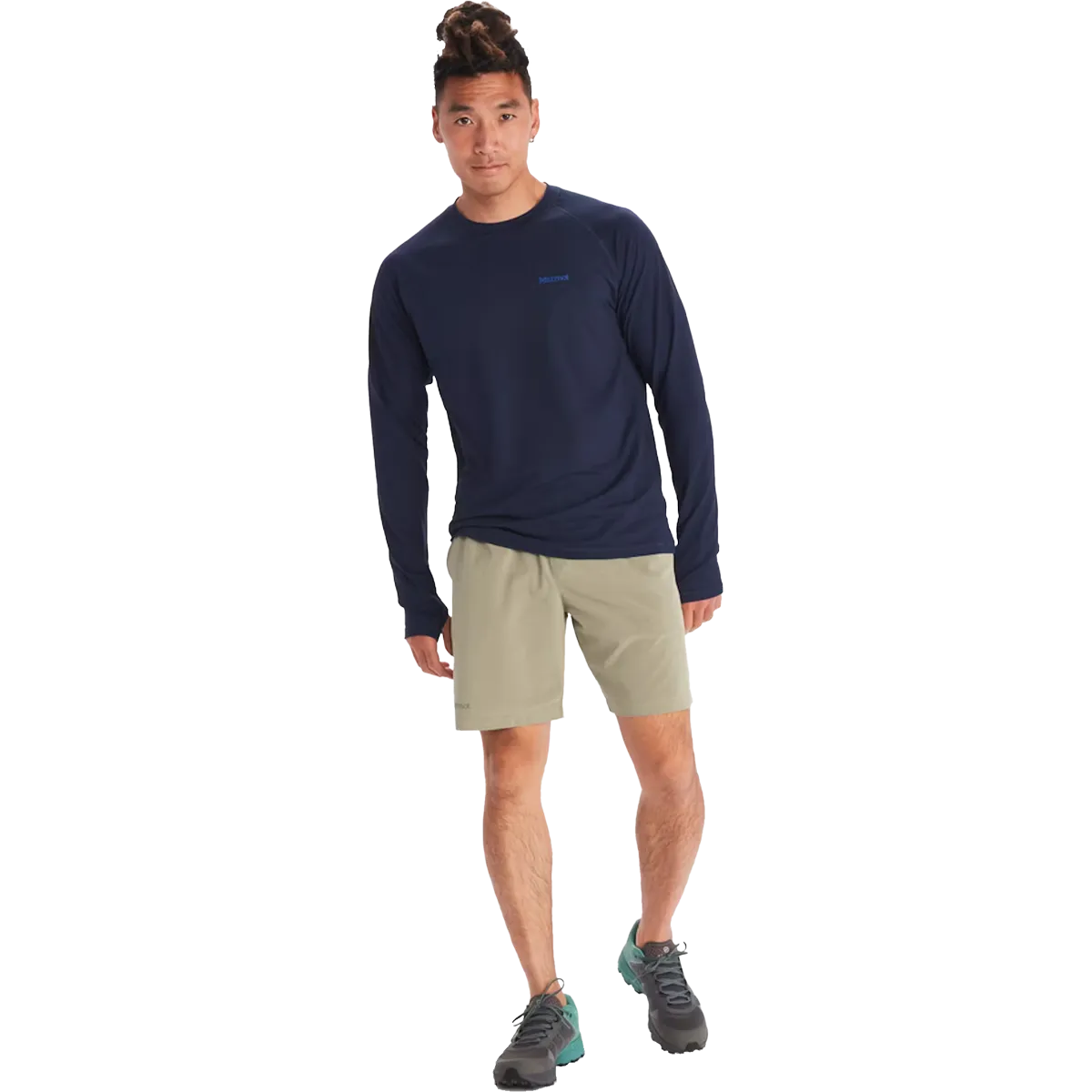 CrewNeck sporty wear Men's Windridge Long Sleeve Shirt