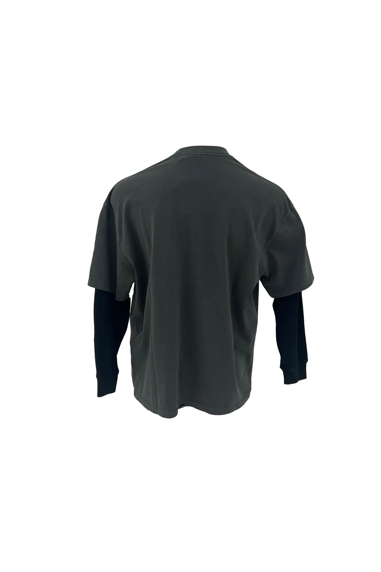 Arts & Industrial Layer Box Fit Oversize Long Sleeve Tee Merch Black Comfy Layer OdorResistantTechnology