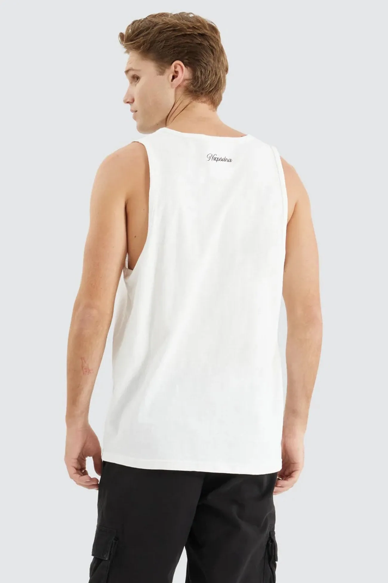 Asheville Relaxed Singlet Natural White technicians