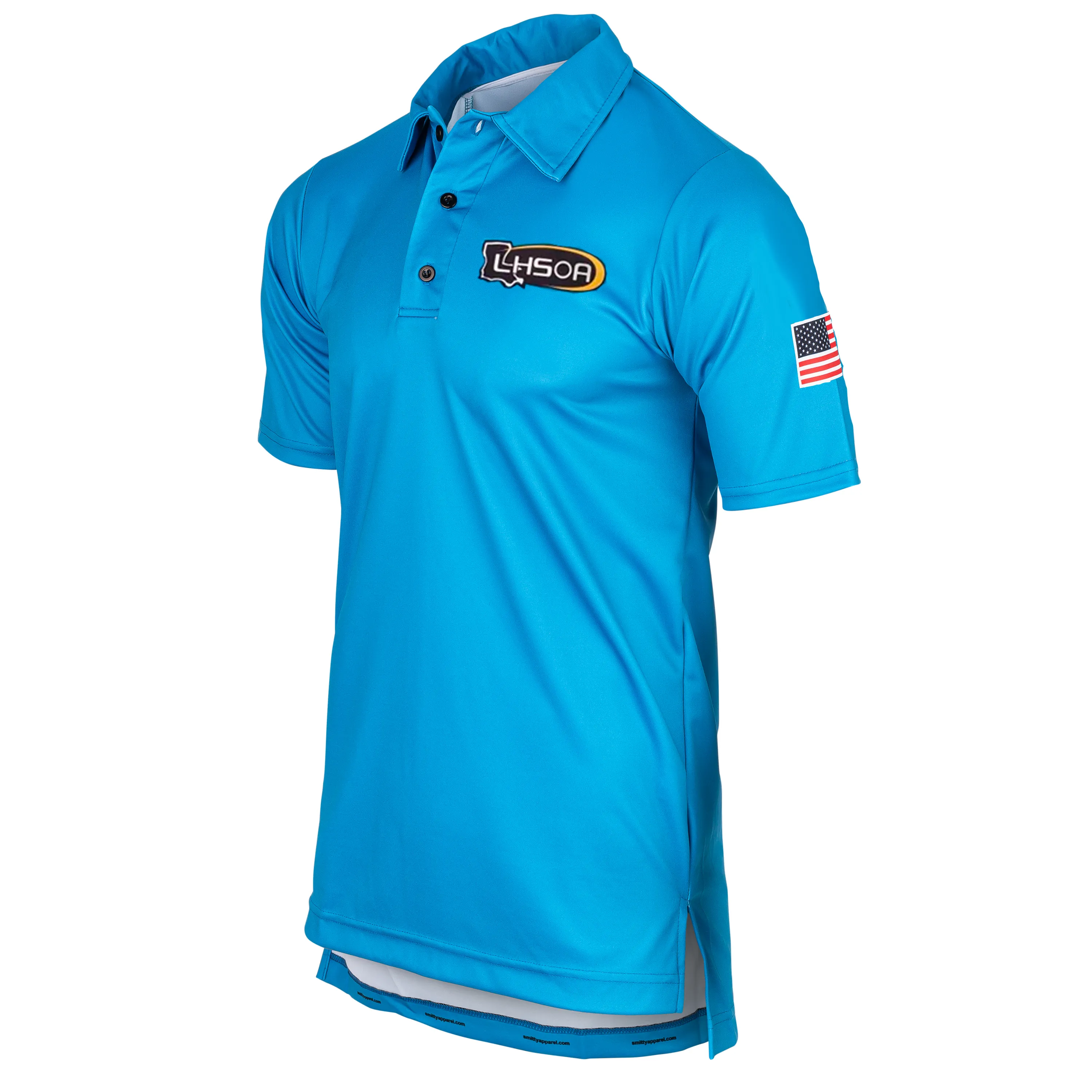 LHSOA Logo Blue Volleyball Shirts Coastal Vibes Classic Appeal