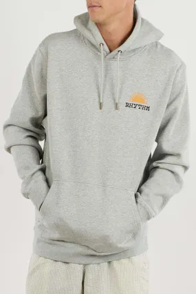Awake Fleece Hood Grey Heather HypoallergenicInnerLayer