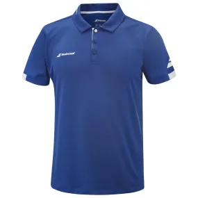 Babolat Boy's Play Polo - Sodalite Blue Dry - Cleanable Cold resistant