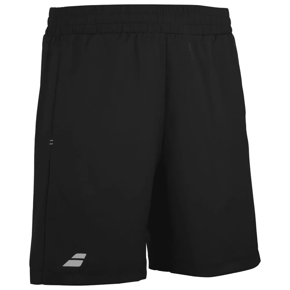 Babolat Boys Play Short - Black absorbent