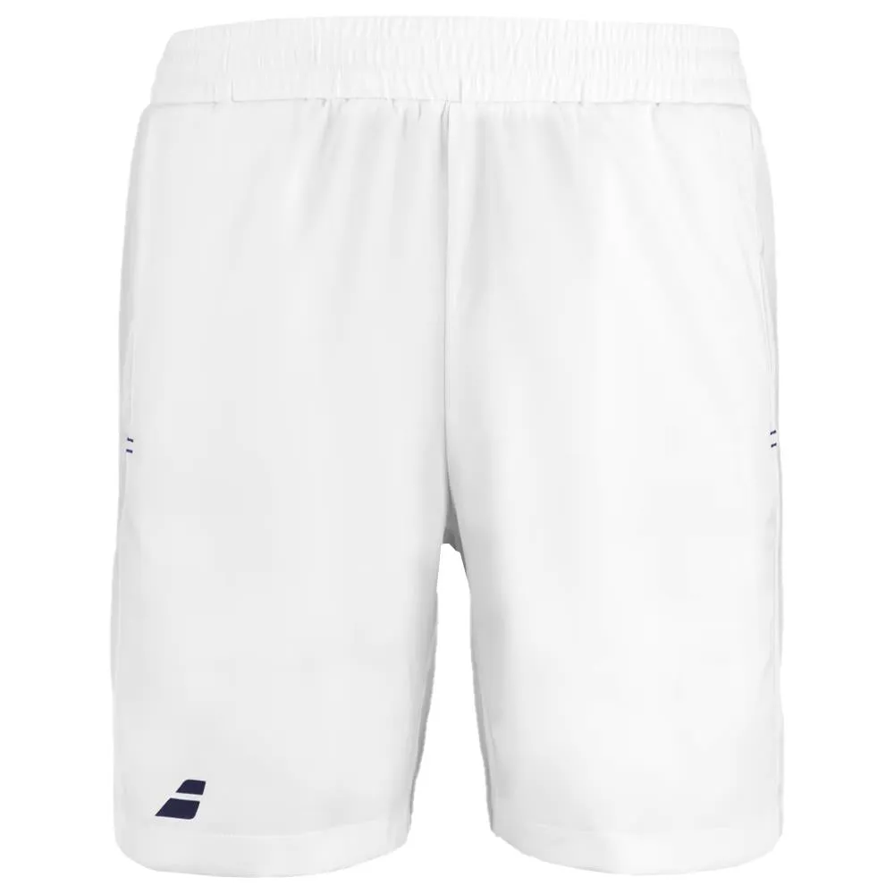 AntiPillingFabric FrictionReducing Lining Durable Zipper Mechanism Babolat Boys Play Short - White