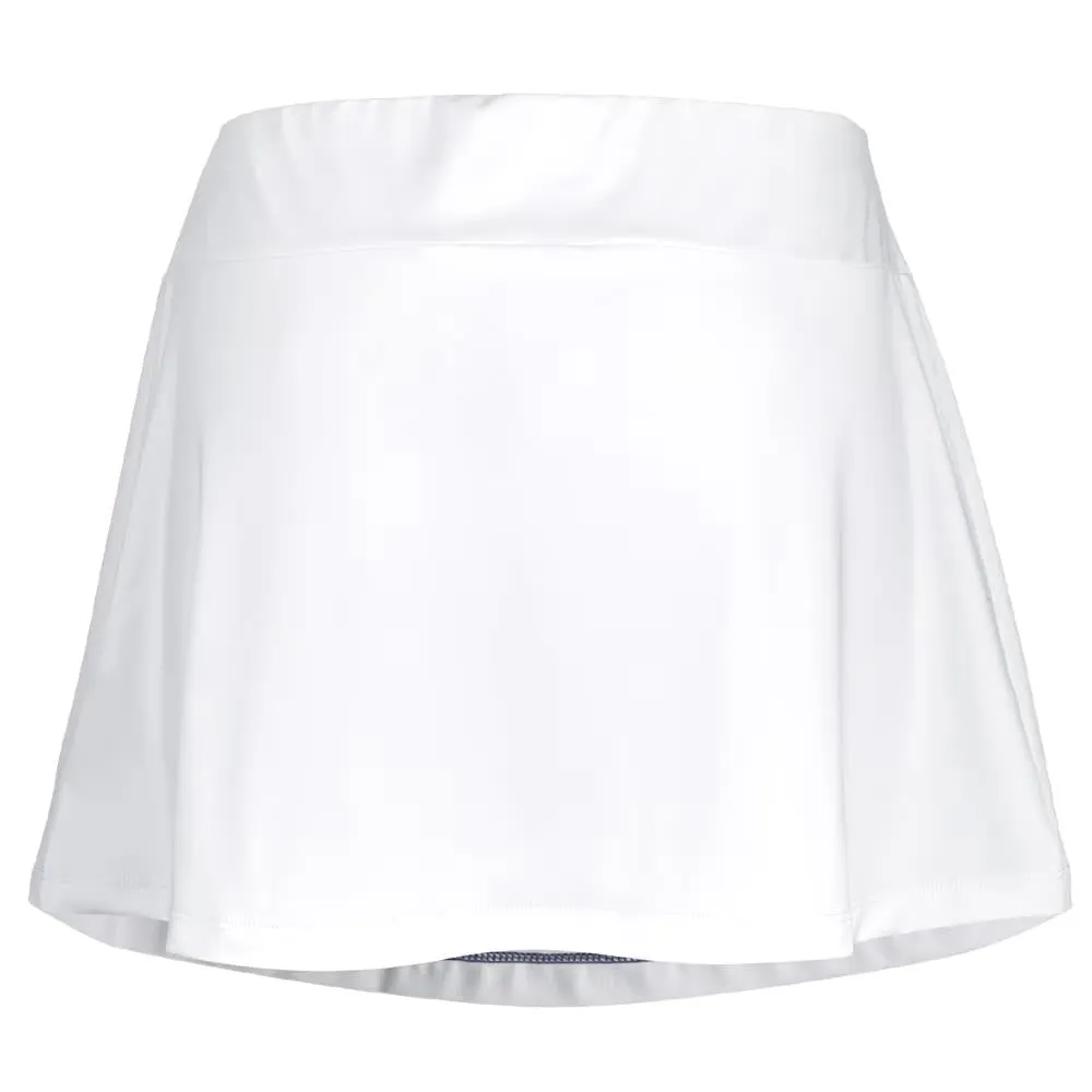 Athletic Fit Modern Style Babolat Girls Play Skirt - White