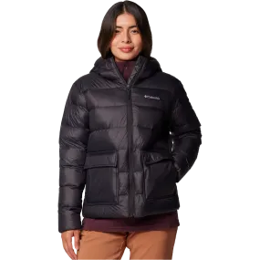 Quilted Pattern Daily Wear Women's Harmony Falls Hooded Down Jacket