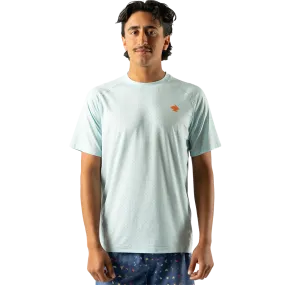 Curved Hemline Warm Hoodie Men's EZ Tee Perf Ice Short Sleeve