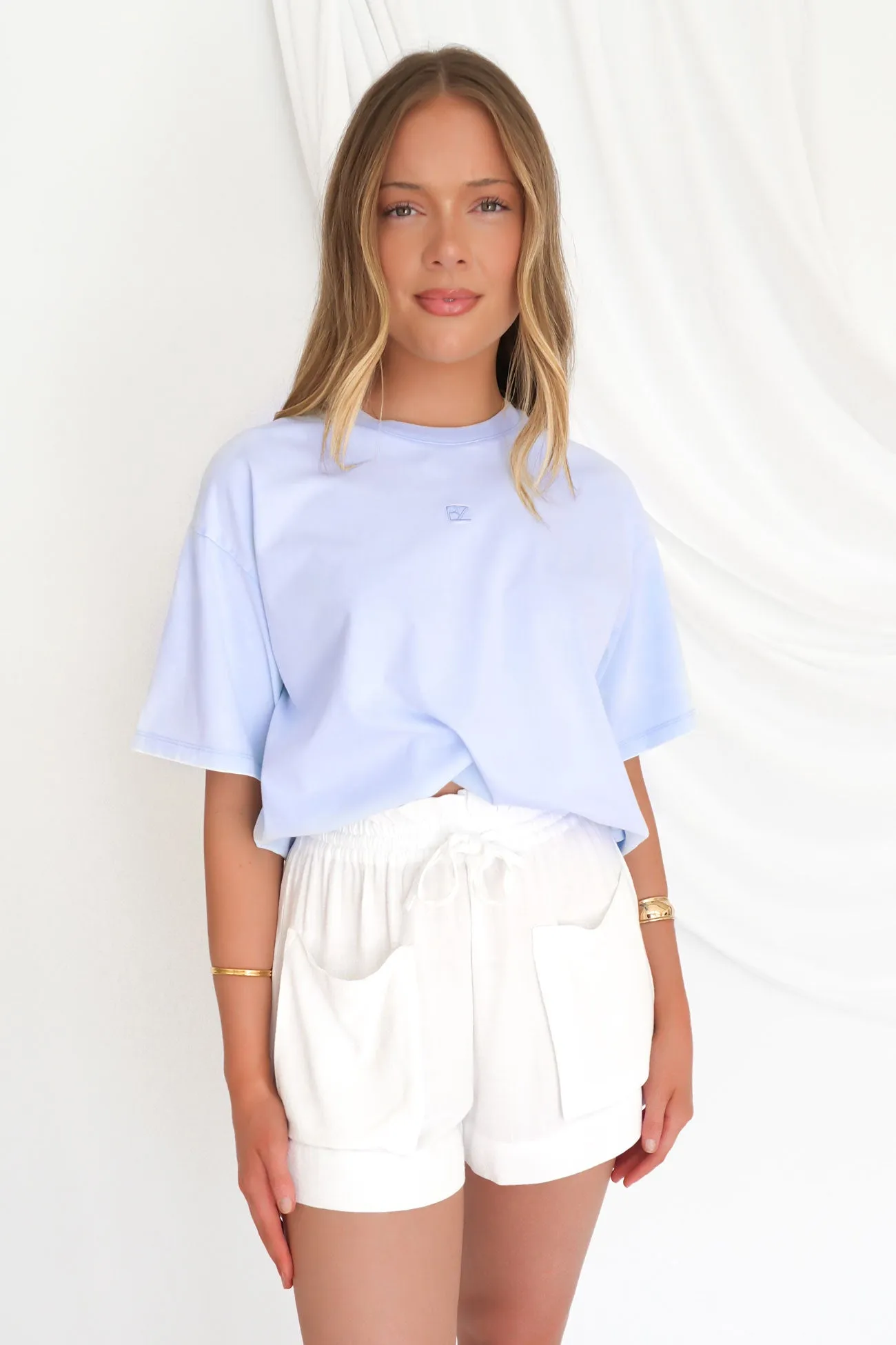 Fashionable Comfort Timeless Appeal Essential BZ Tee Blue