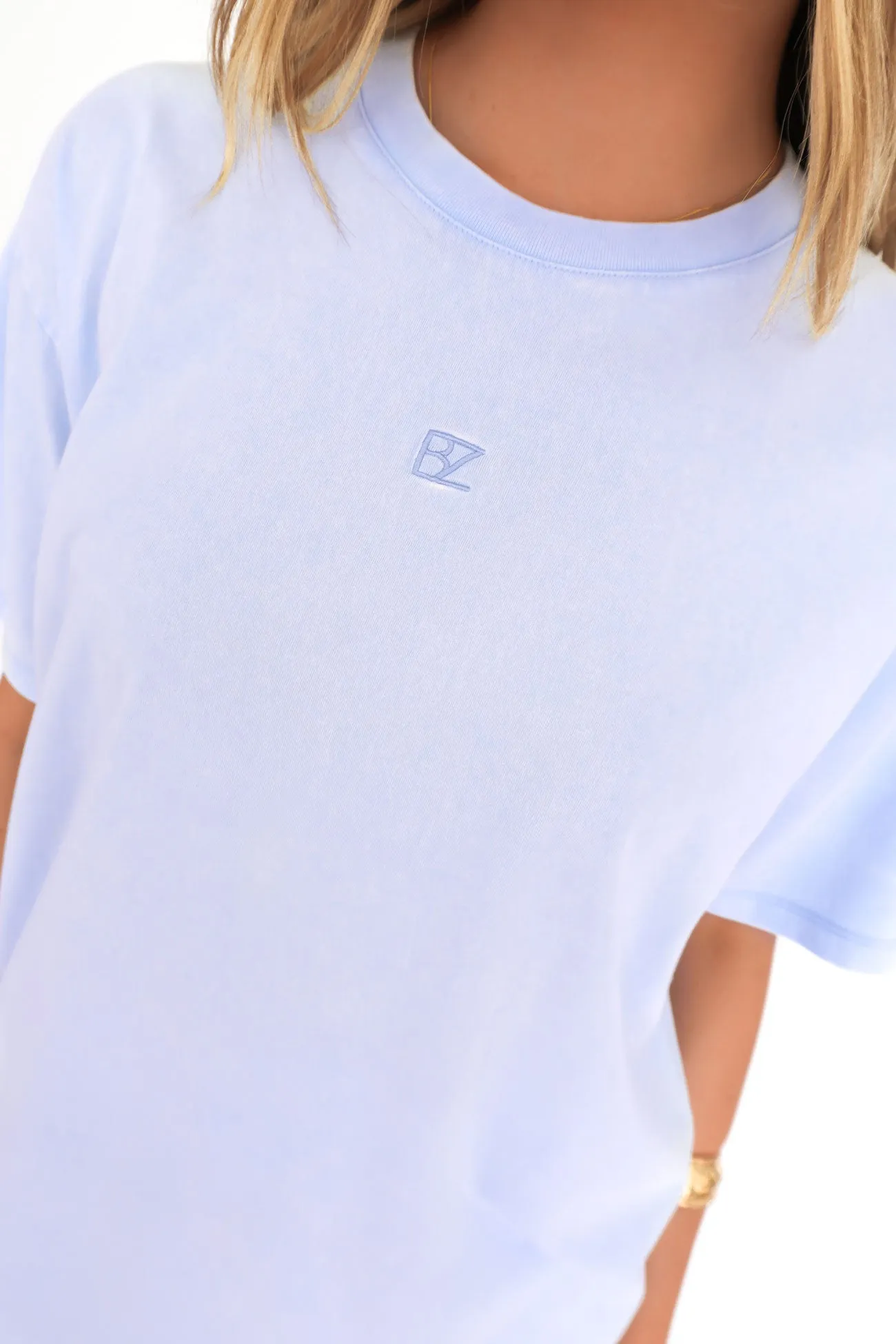 Essential BZ Tee Blue Perfect Wear