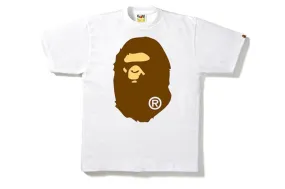 Bape Big Ape Head Tee White Shock-absorbing
