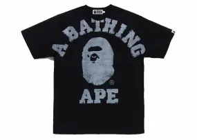 Bape Overprinted College Tee Black Sleeveless