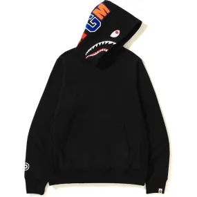 Padded Bape Shark Pullover Hoodie Black