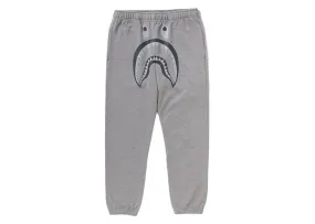 Detachable Liner Bape Shark Sweatpants Grey