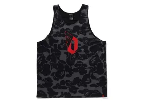 Bape X Adidas Dame Reversible Mesh Top Black Single Stitching