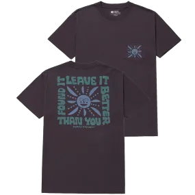 Men's Leave It Better Ray Pocket Tee City Fashion Multi Panel Design