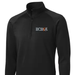BCBOA Logo 1/4 Zip Referee Jacket Adjustable Hem