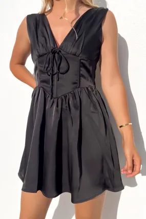 Cruz Mini Dress Black Daily Comfort Soft Fashion