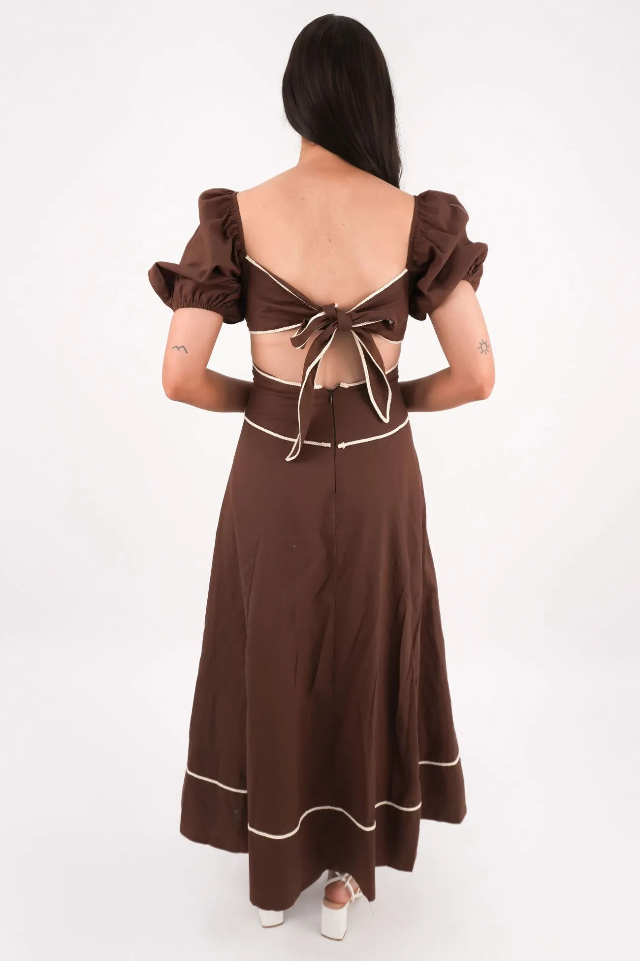 Becker Maxi Dress Chocolate City Rhythm