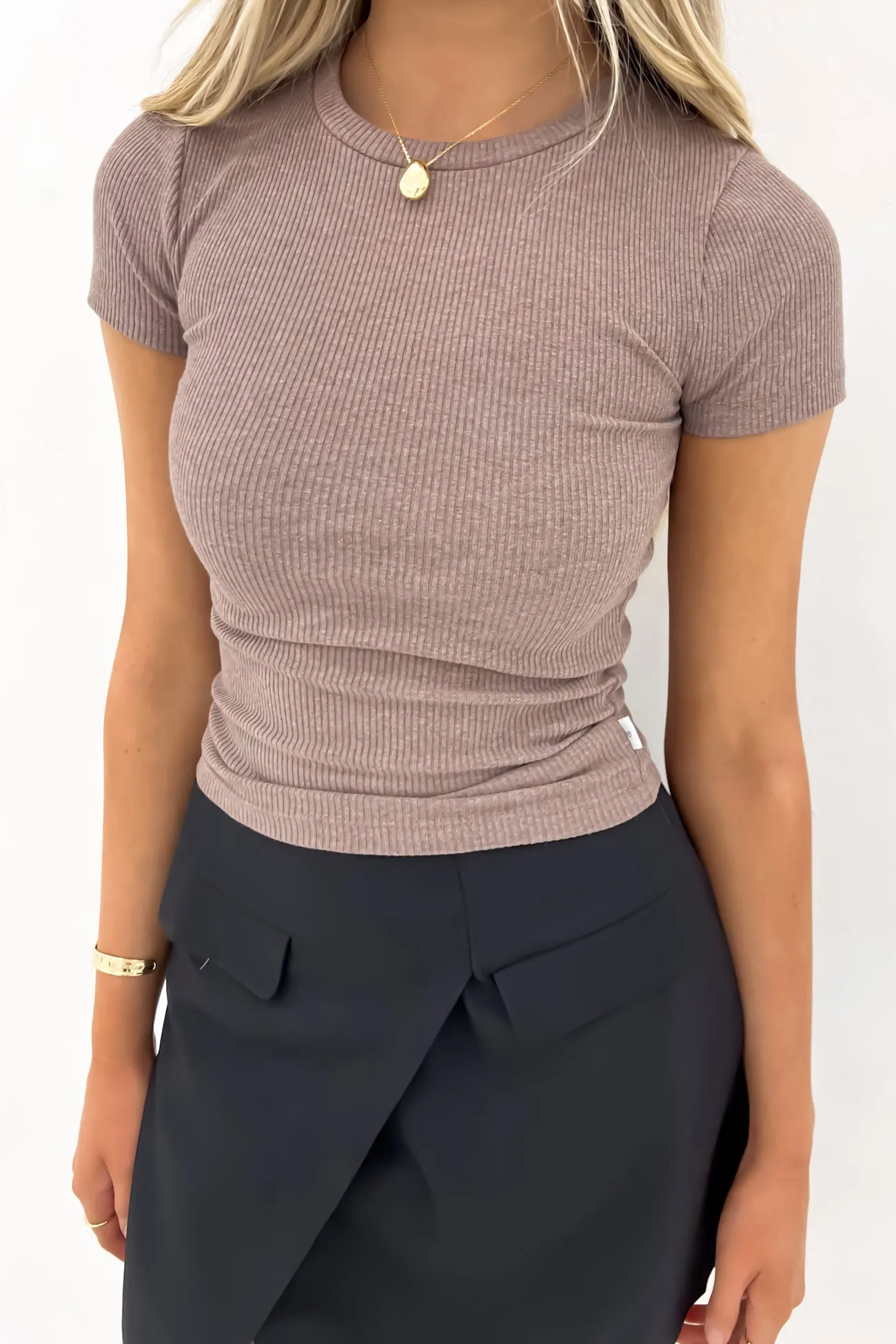 Bella Tee Brown TemperatureControl Fabric