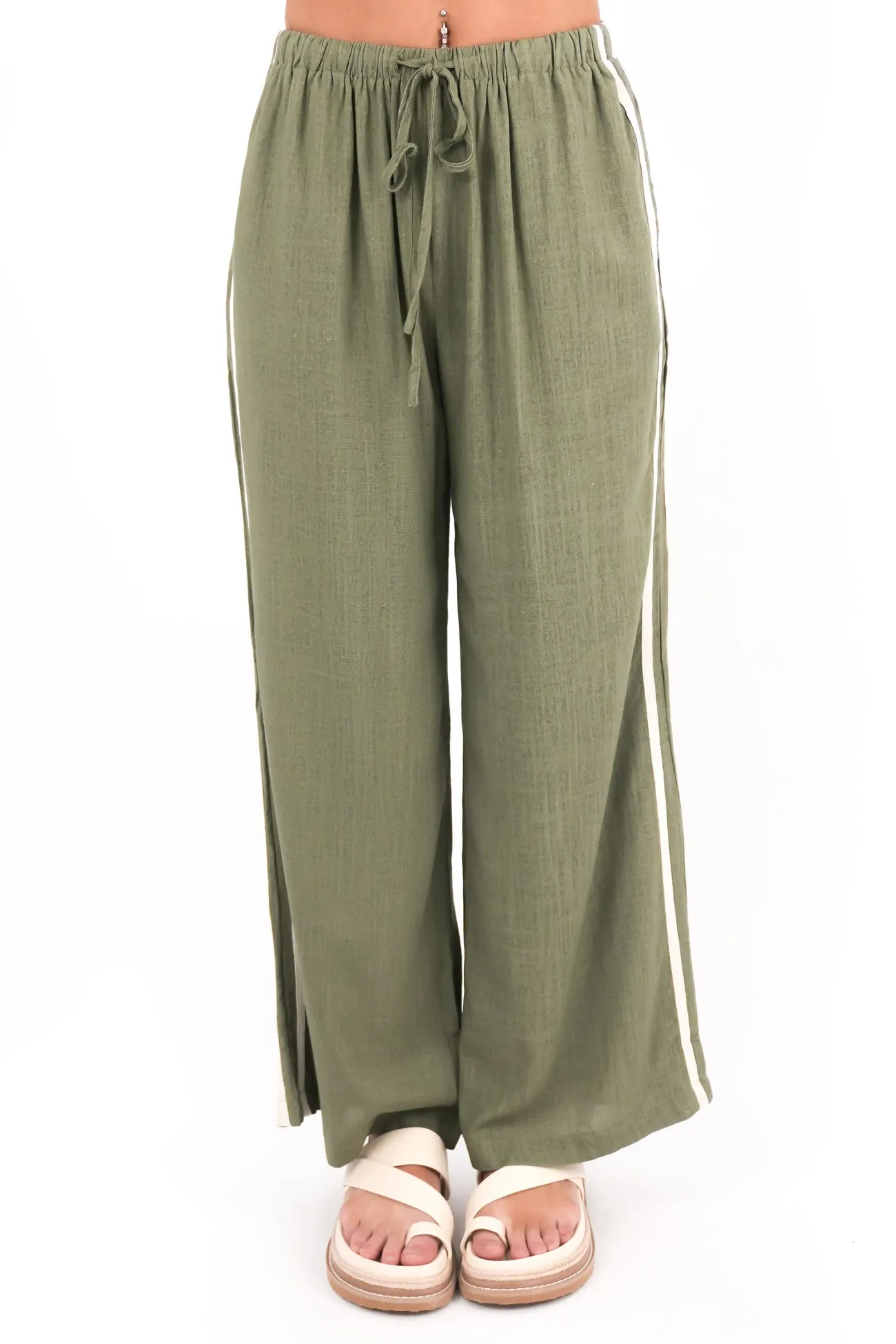 Berlin Pant Khaki Practical Style TaglessDesign