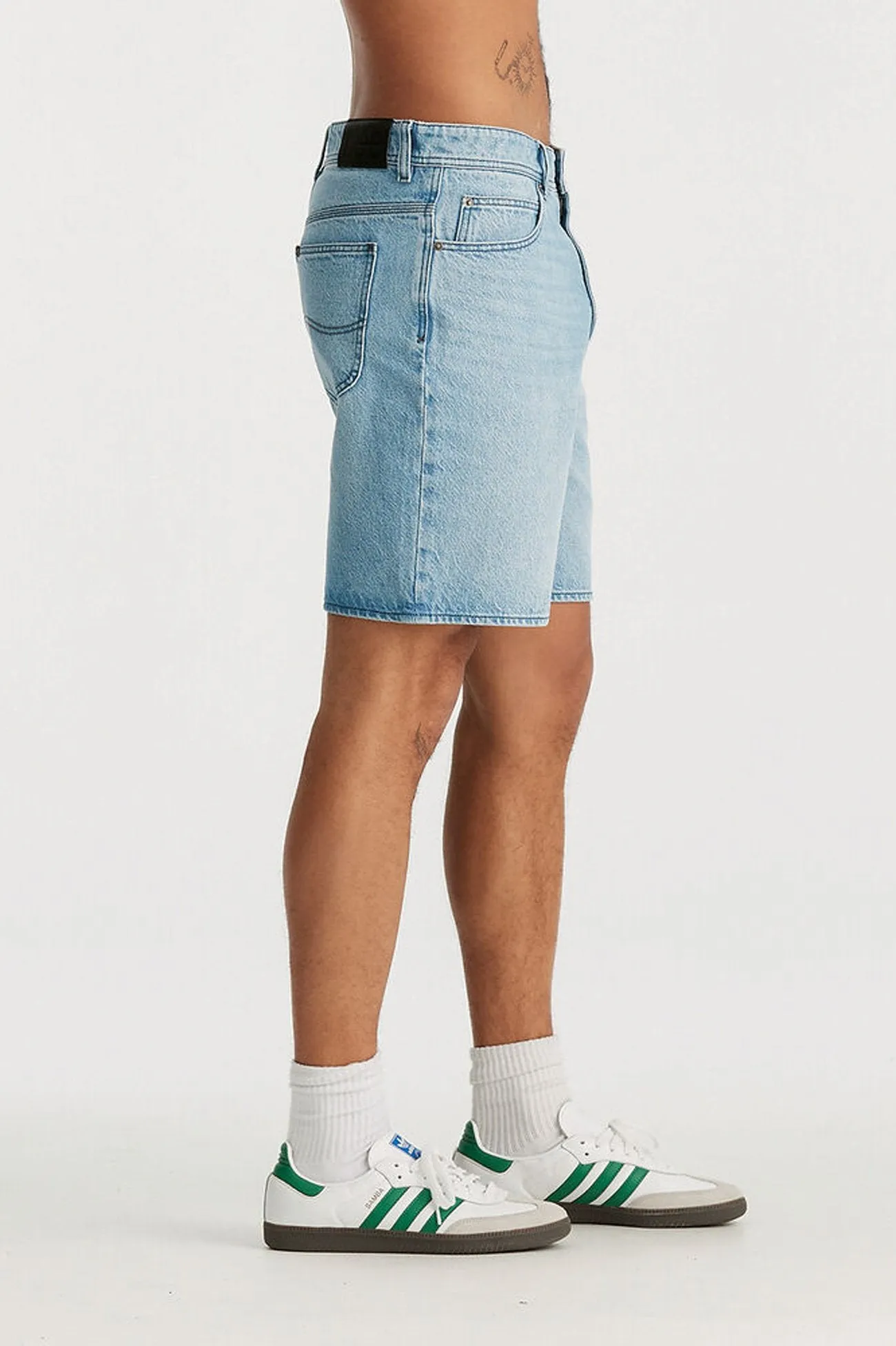 L-Four Baggy Short Emerge Indigo Glide On Waist System