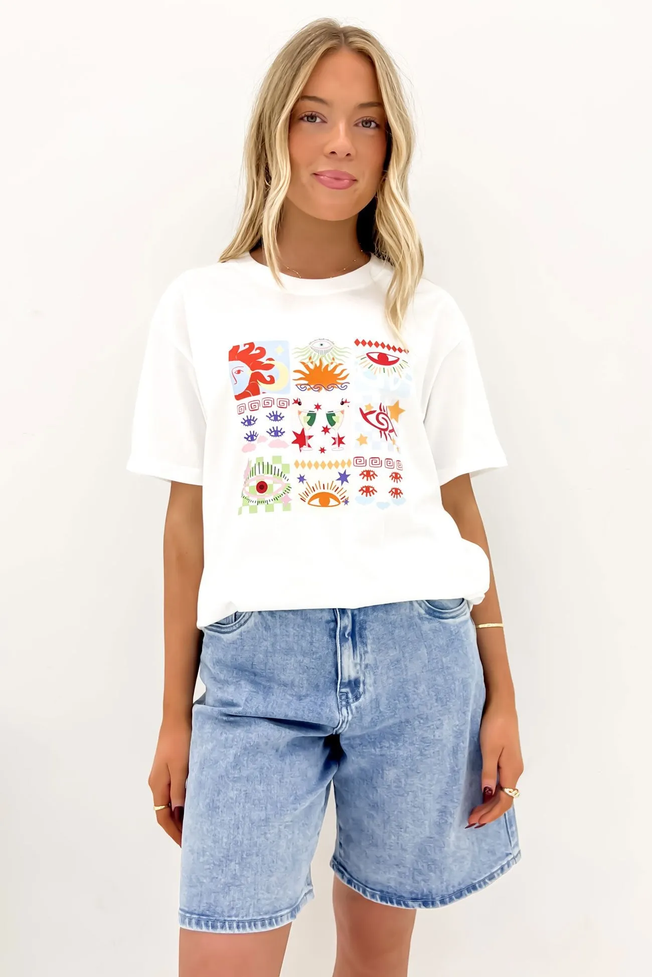 Bexley Tee White Soft and Light Effortless Look