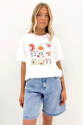 Bexley Tee White Soft and Light Effortless Look