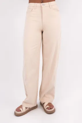 Beyond Relaxed Leg Pant Cream Boho chic HeatRegulatingLining