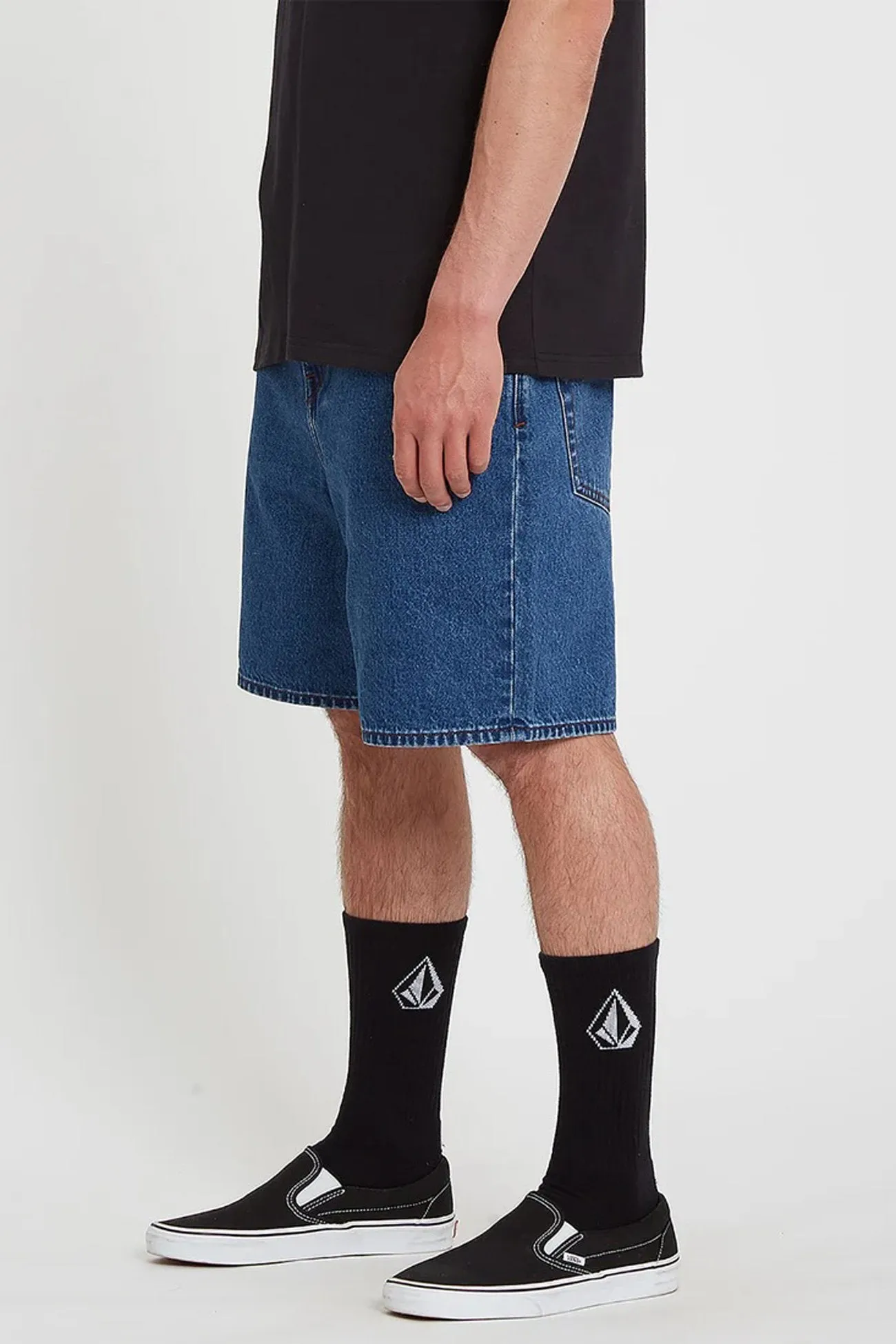 Billow Denim Short Oliver Mid Blue Fitness Look school outfit