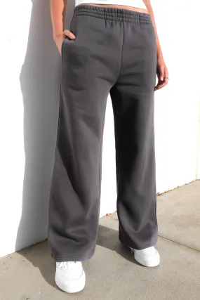 Blair Wide Track Pant Charcoal Abrasion Resistant Fabric Outdoor Ready