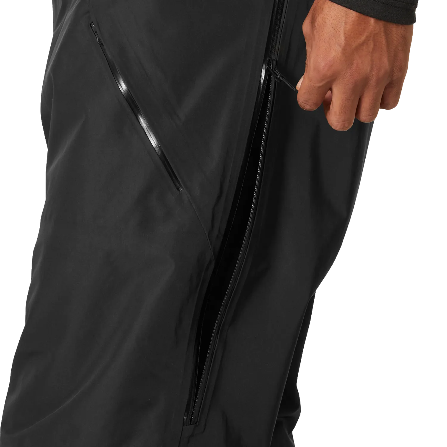 Bleaching Men's Elevation Infinity Shell Bib Pant Functional Design Pockets
